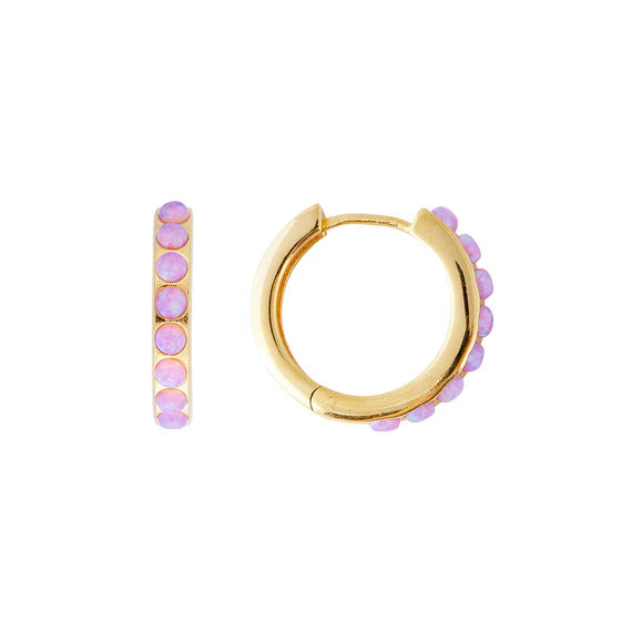 Pink Opal Crystal Midi