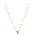 Blue Grotto Orb Necklace