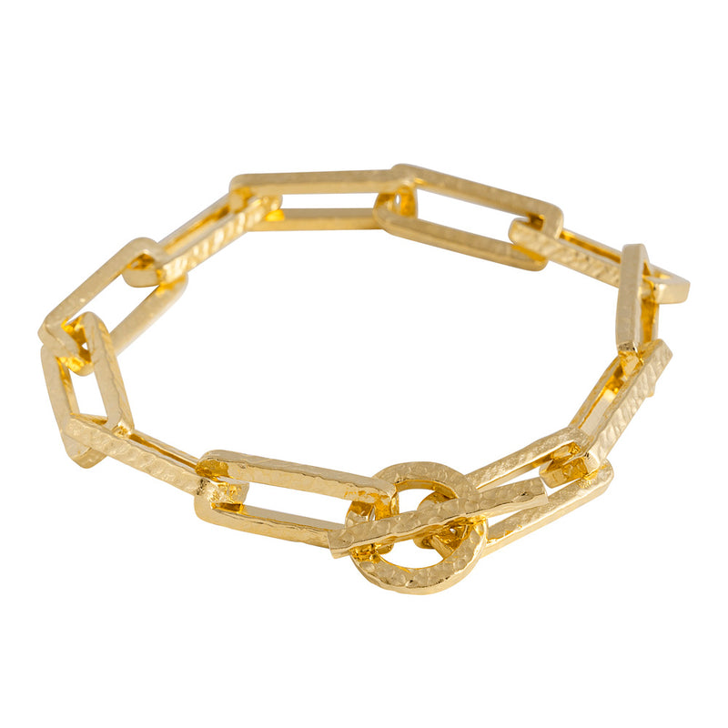 Antique Gold Chain Bracelet