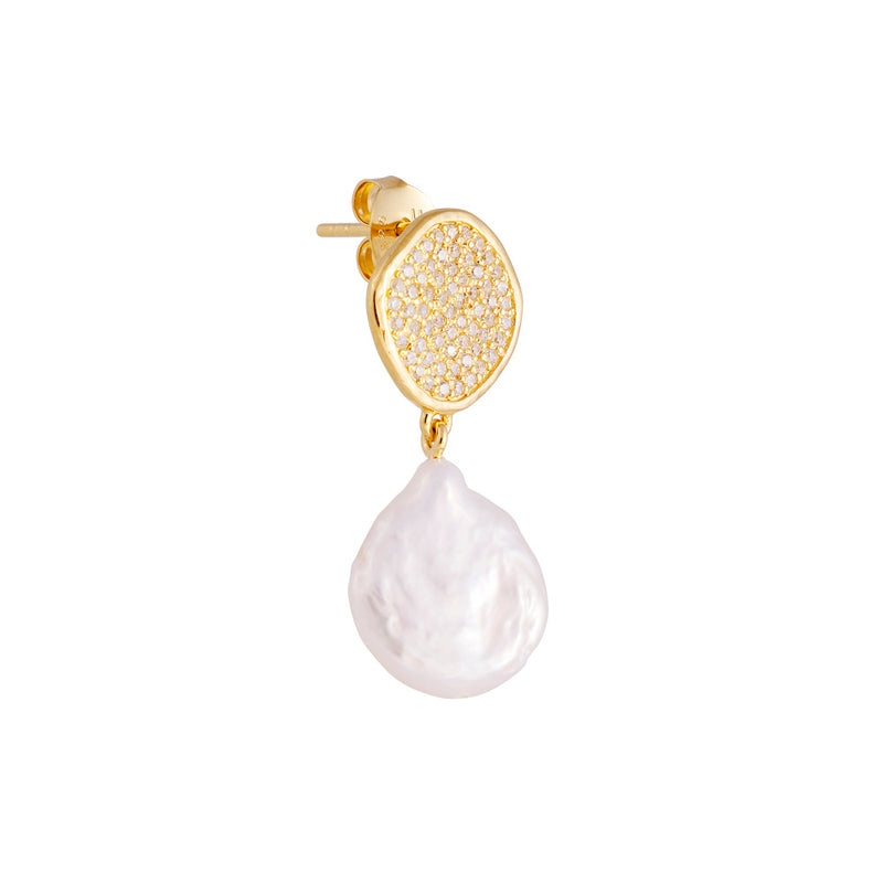 Splash Pearl Drop Earrings