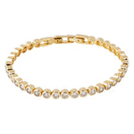 Bezel Set Tennis Bracelet