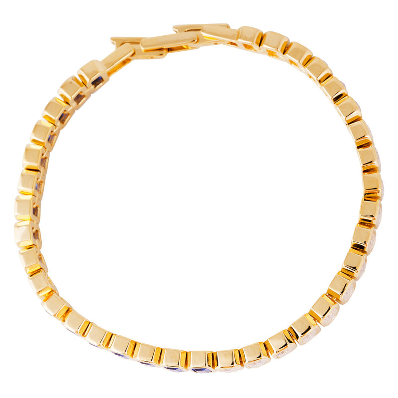 Azure Tennis Bracelet