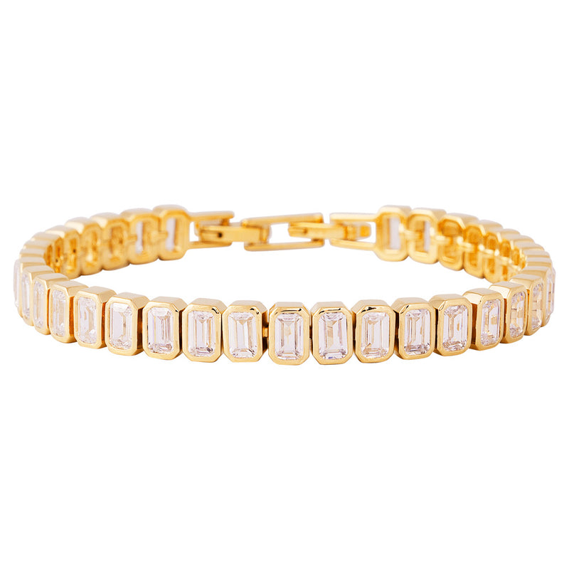 Blanc Tennis Bracelet
