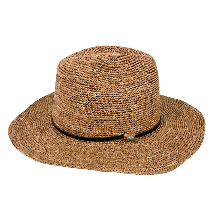 Elya Hat with leather band