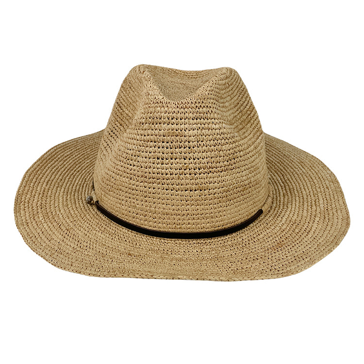 Elya Hat with leather band