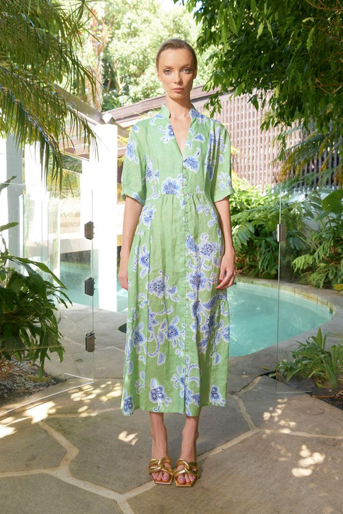 Tilda Sundance Ankle Dress | Green