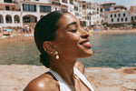 Splash Pearl Drop Earrings