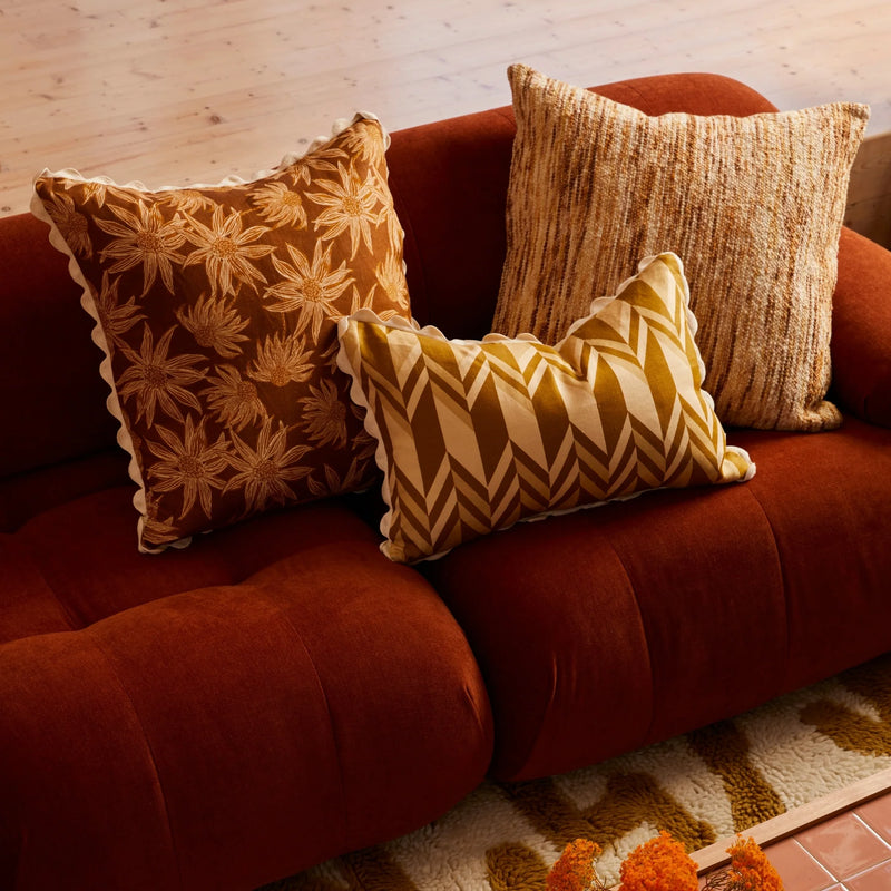 Wool Marle Cream 60cm Cushion