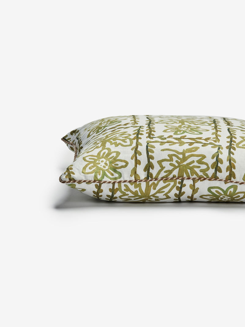 Daisy Olive Cushion