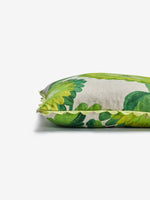 Dahlia Green Cushion