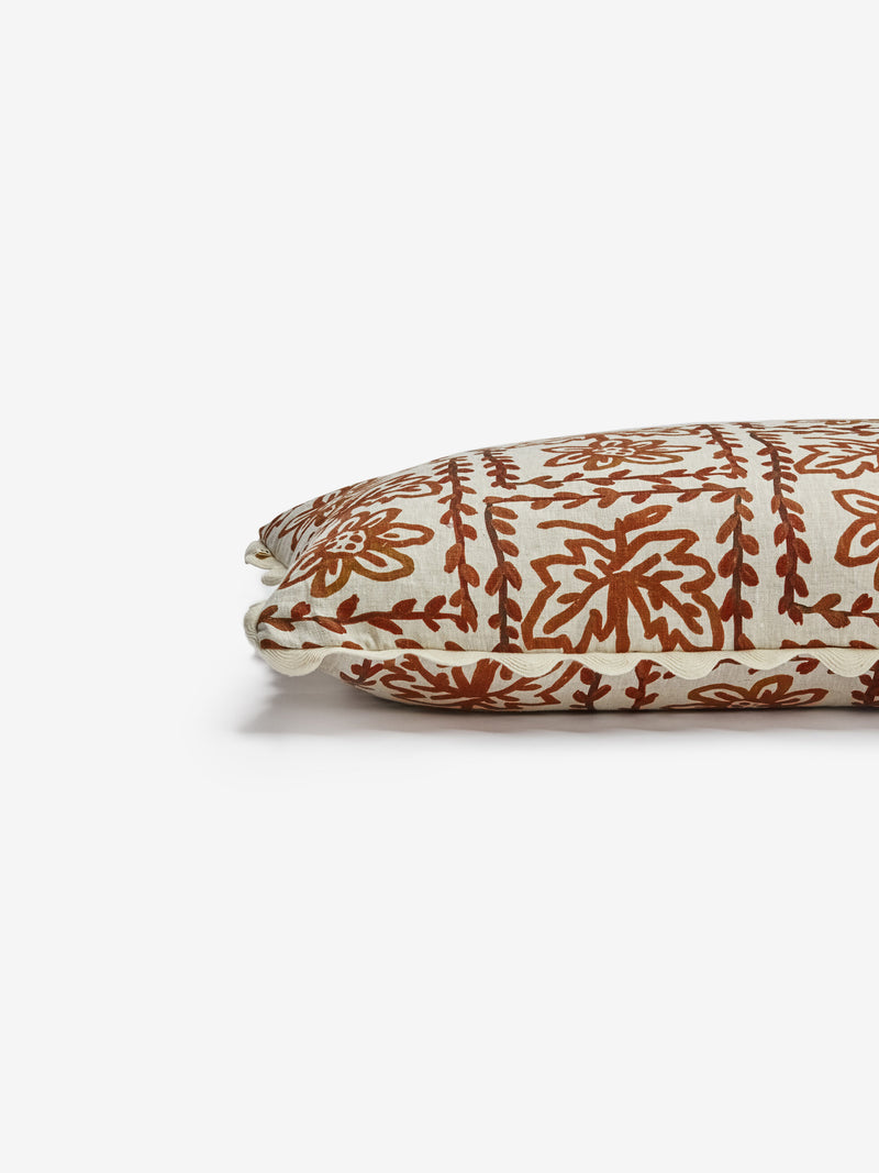 Daisy Hazelnut Cushion