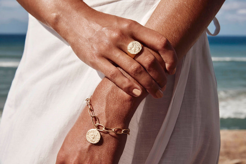 Ancient Coin Bracelet