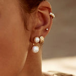Double Pearl Ear Jacket