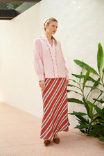 Skye Linen Blouse | Pink