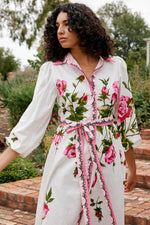 Lucille Dress | Antique Rose