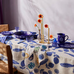 Watercolour Blue Coupes (set of 2)