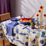 Watercolour Blue Coupes (set of 2)