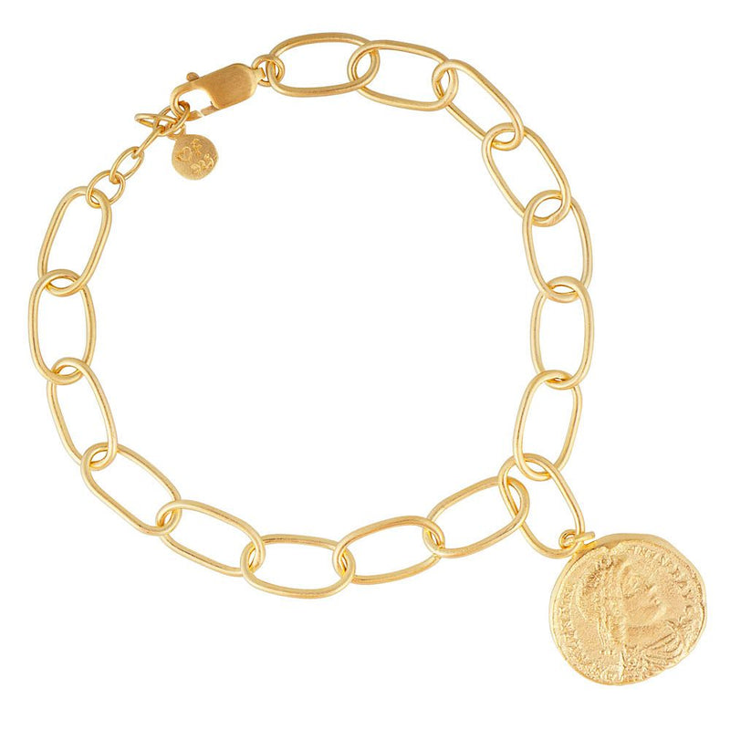 Ancient Coin Bracelet