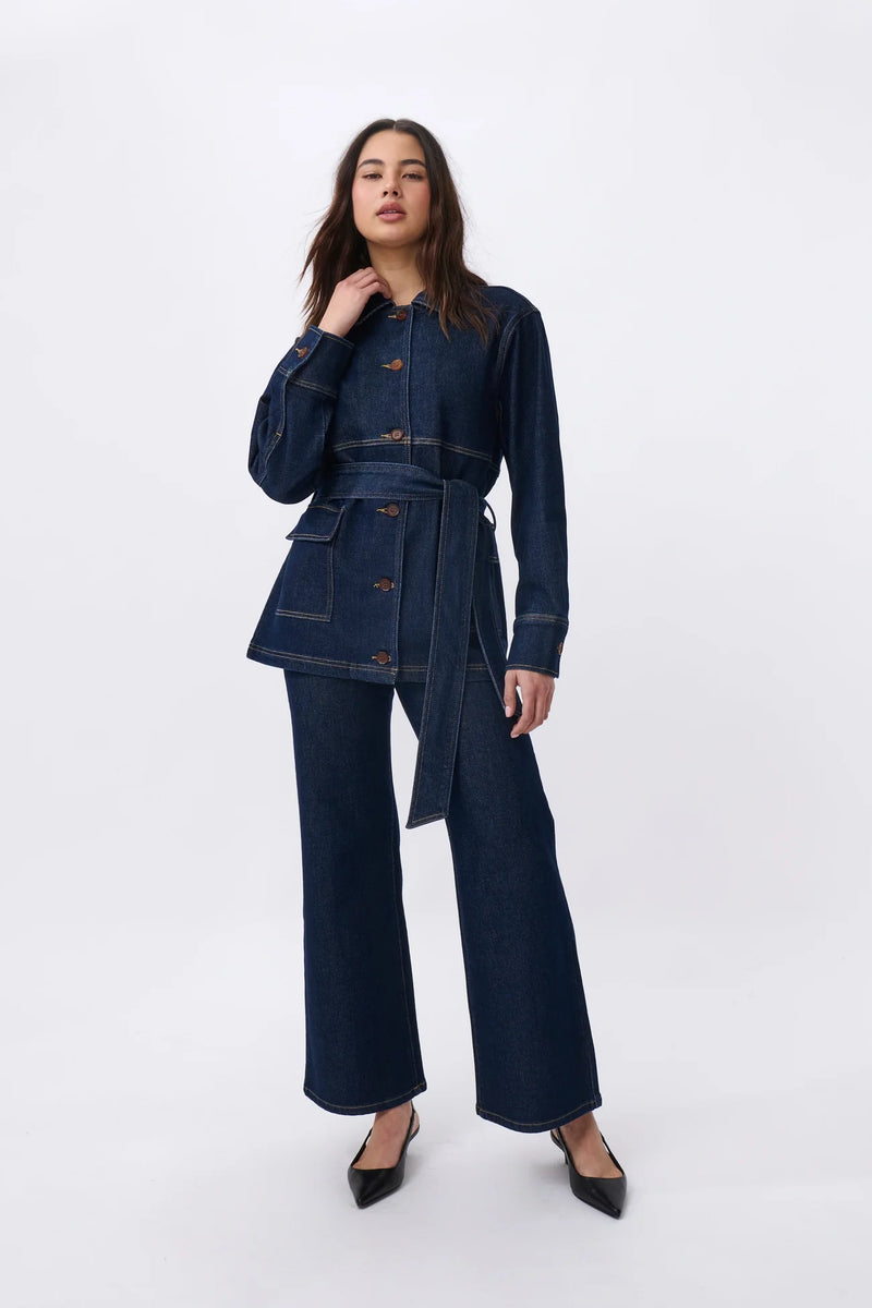 Gabriella Jacket | Indigo