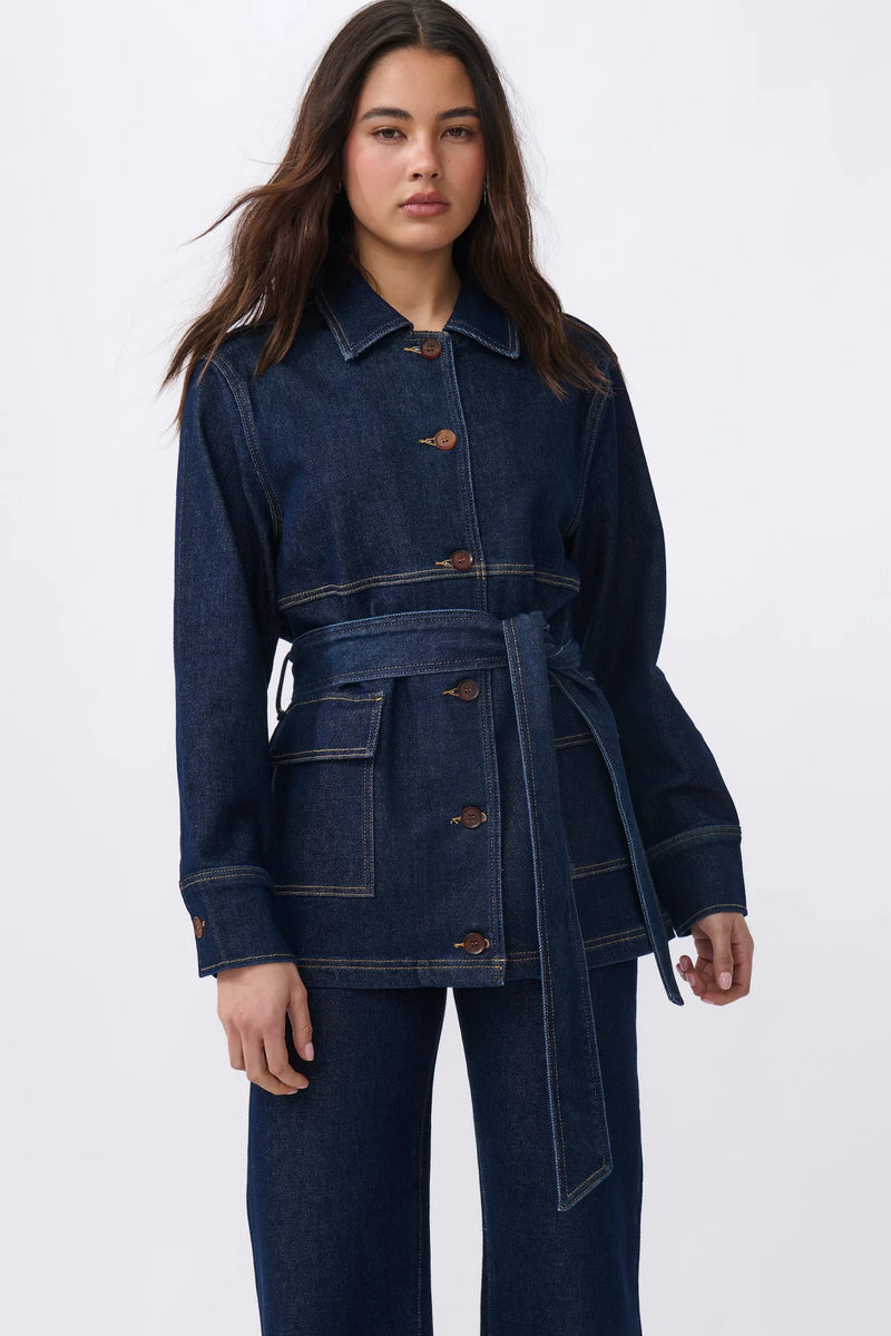Gabriella Jacket | Indigo