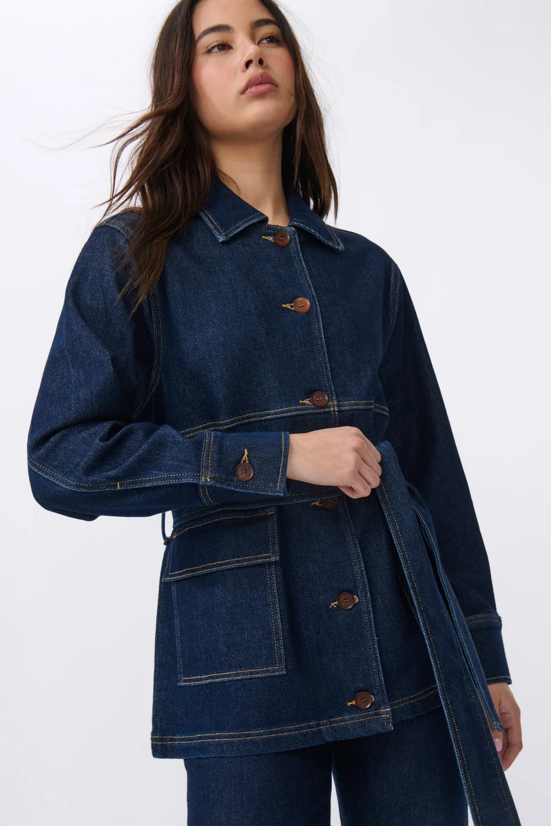 Gabriella Jacket | Indigo