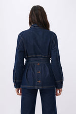 Gabriella Jacket | Indigo