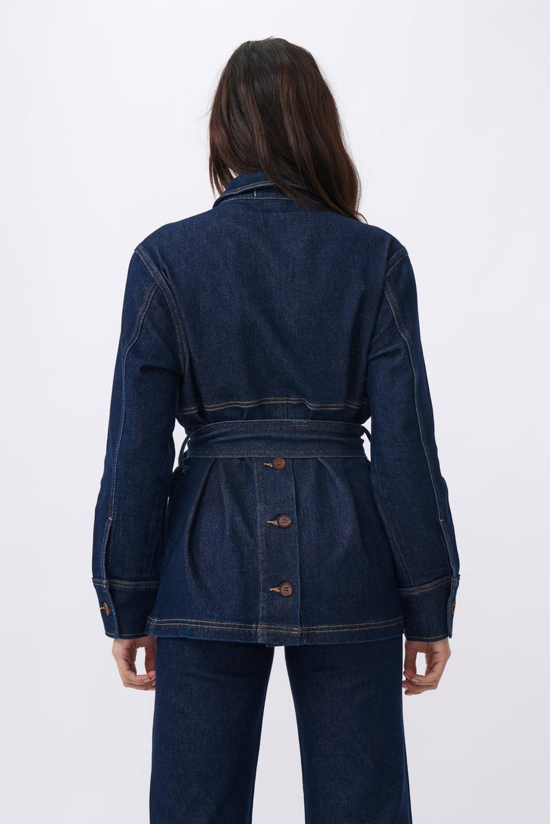 Gabriella Jacket | Indigo