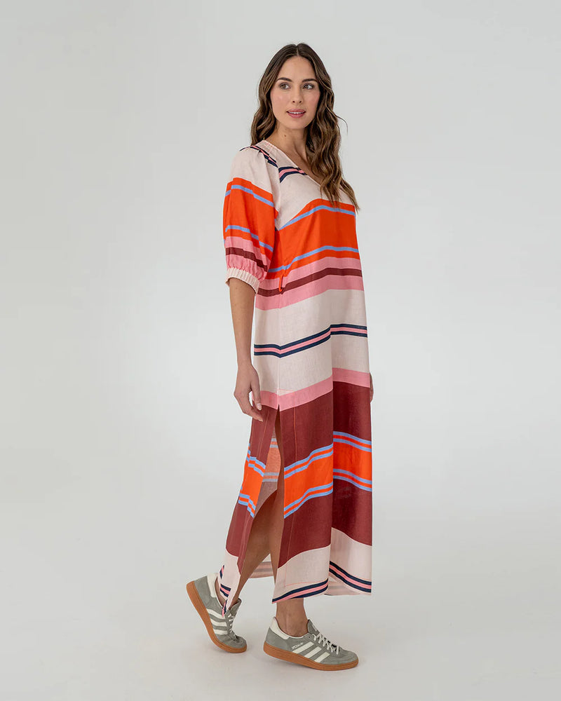 Geneva Dress | Wide Stripe
