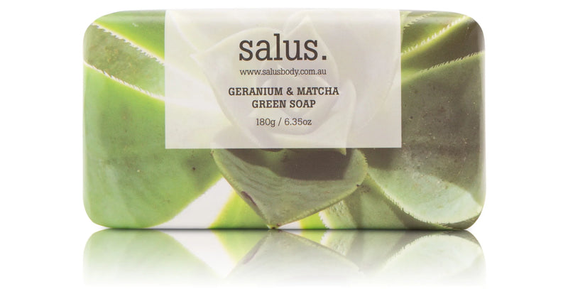 Geranium & Matcha Soap