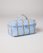 Quilted Cotton Toiletry Case