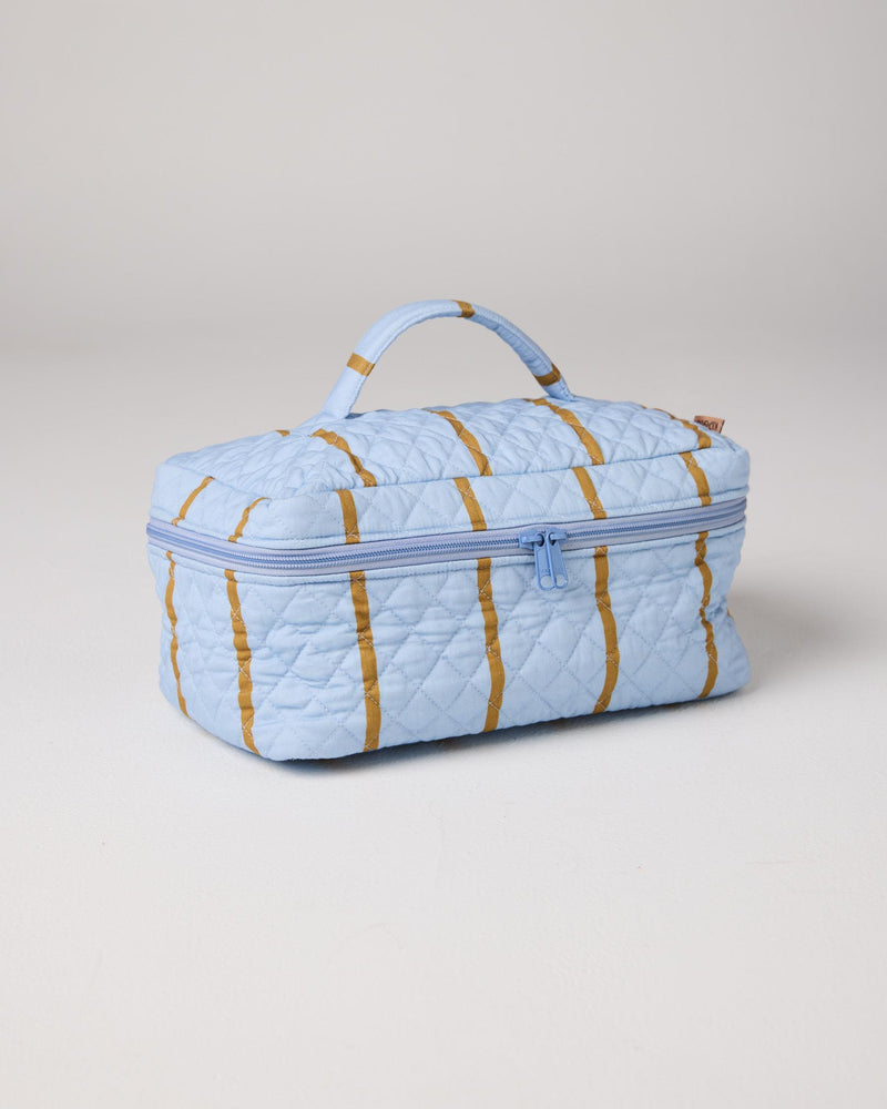 Quilted Cotton Toiletry Case