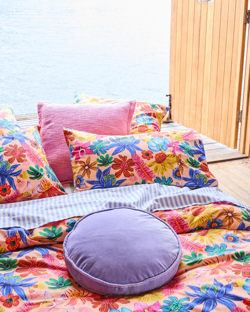 Velvet Pea Cushion
