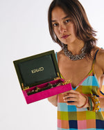 Prickly Pear Velvet Jewellery Box | Small