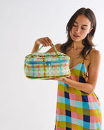 Quilted Cotton Toiletry Case