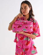 Quilted Cotton Toiletry Case
