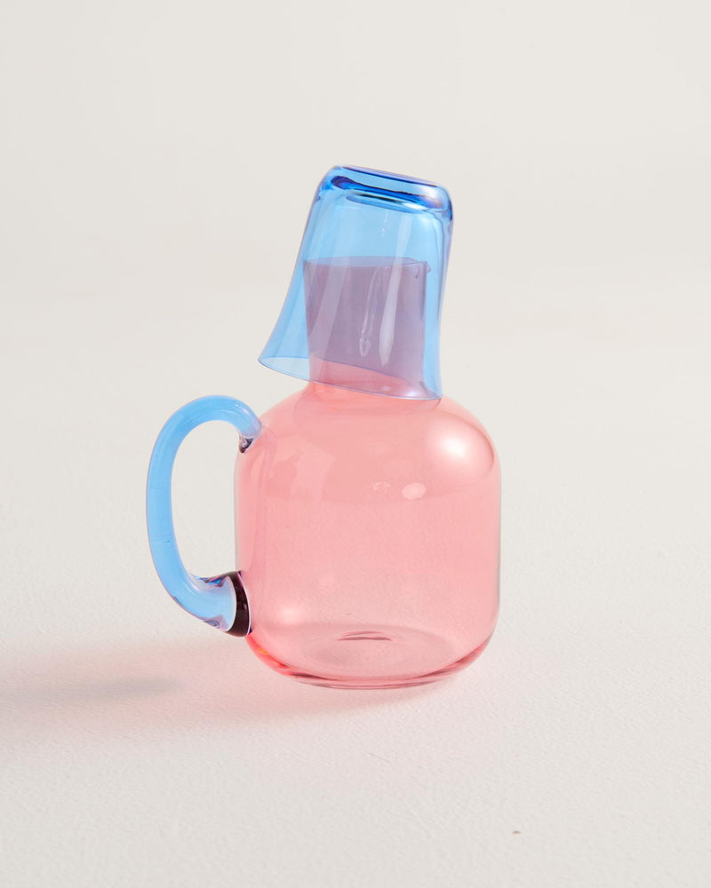 Blue Robin Carafe & Glass | One Size