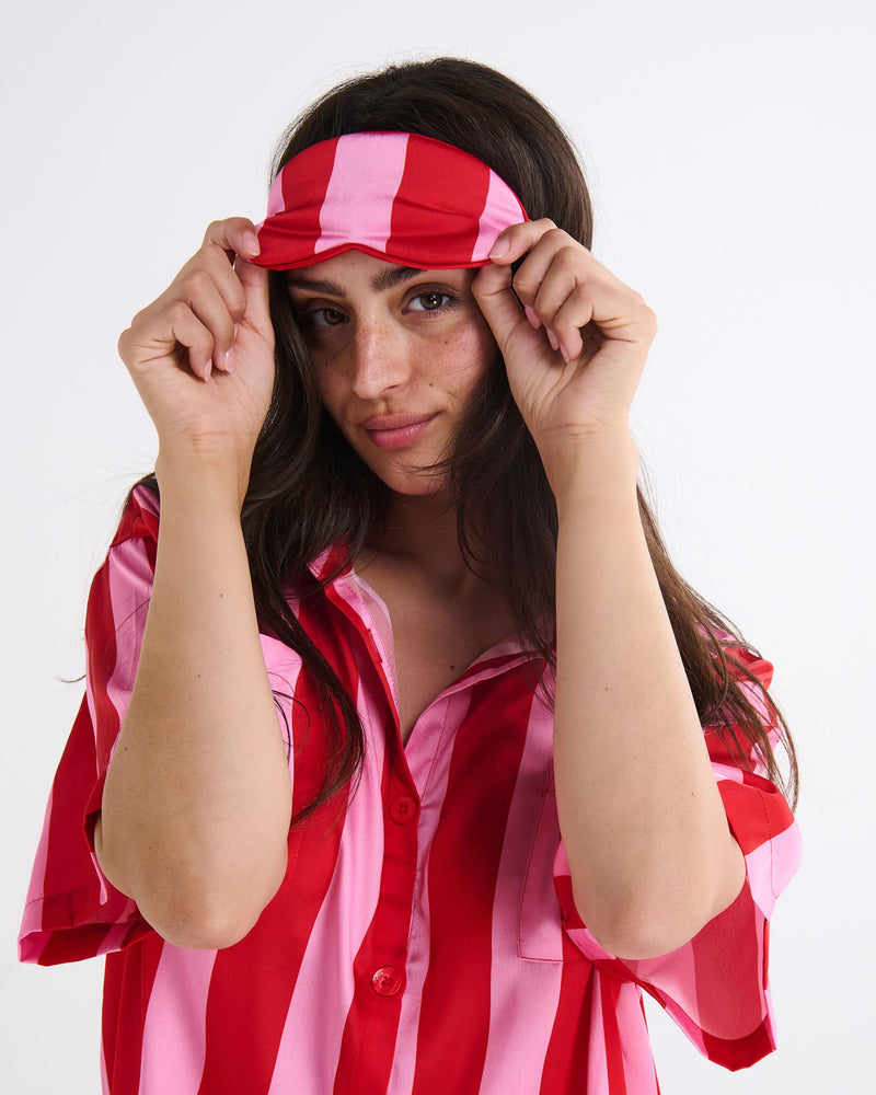 Santa Baby Eco Satin Bon Bon Eye Mask 4P Set