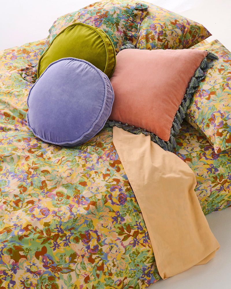 Velvet Pea Cushion