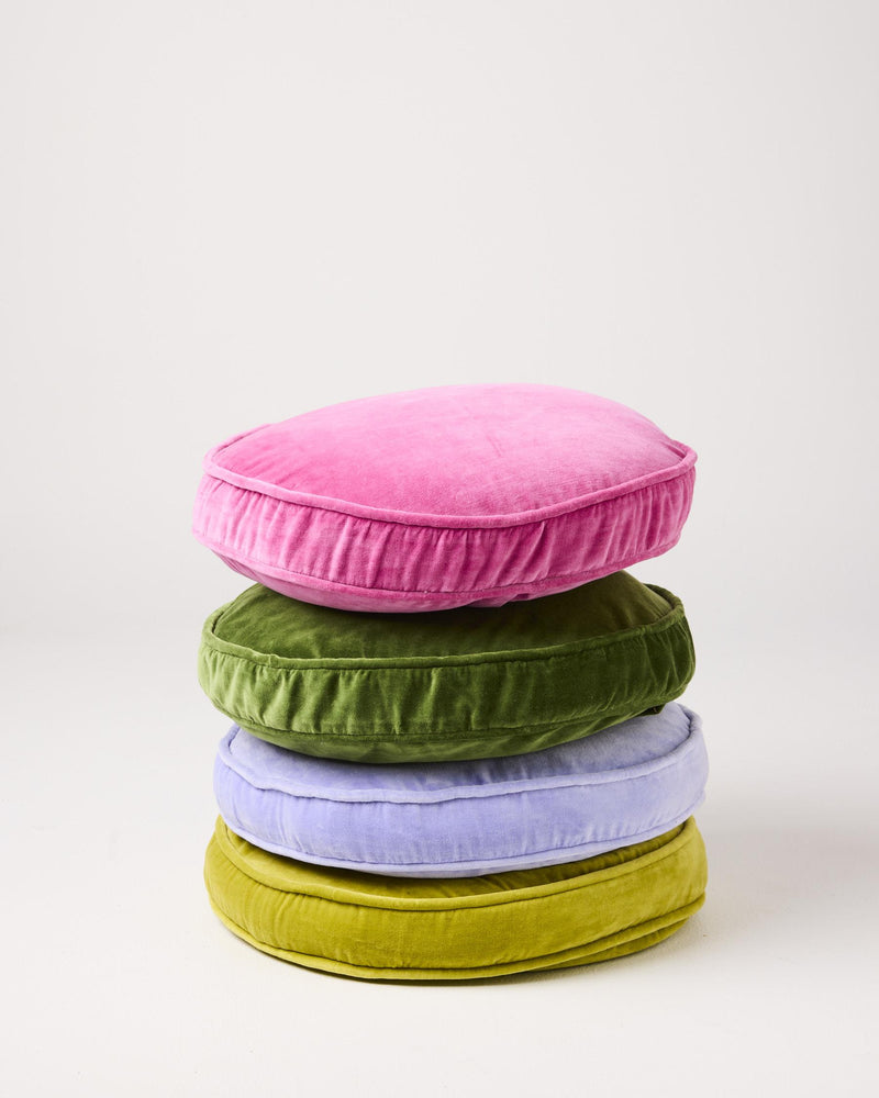 Velvet Pea Cushion