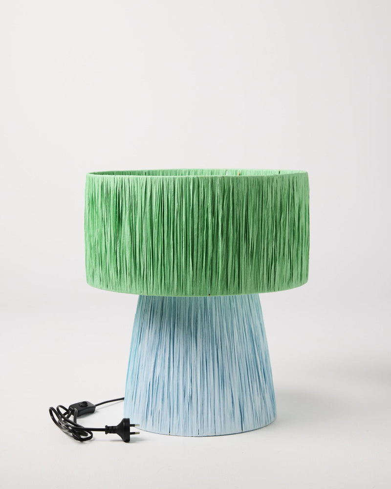 Raffia Lamp