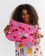 Quilted Cotton Toiletry Purse