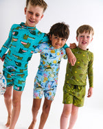 Crocodile Rock Green Boardies