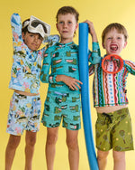 Crocodile Rock Green Boardies