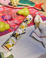 Oh Christmas Tree Brass Napkin Rings