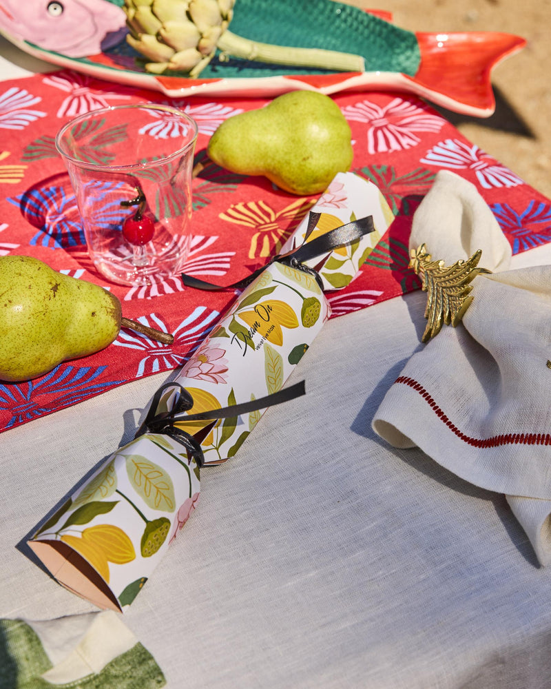 Oh Christmas Tree Brass Napkin Rings