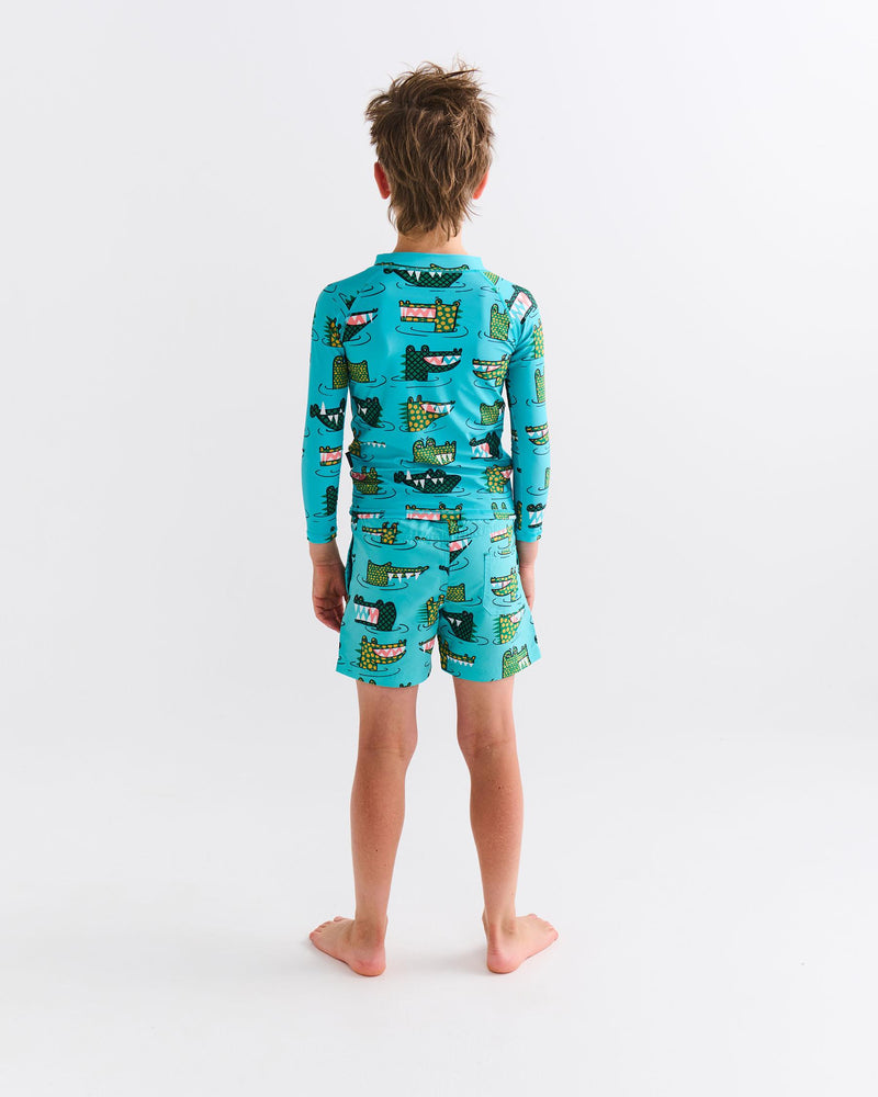 Crocodile Rock Green Boardies