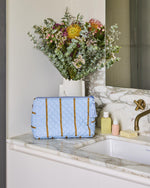 Quilted Cotton Toiletry Purse