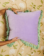 Wisteria Lane Velvet Tassel Cushion One Size