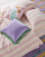 Wisteria Lane Velvet Tassel Cushion One Size