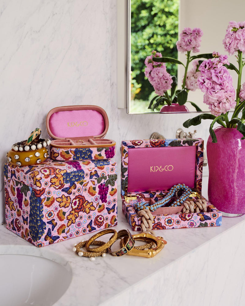 Travel Velvet Jewellery Box